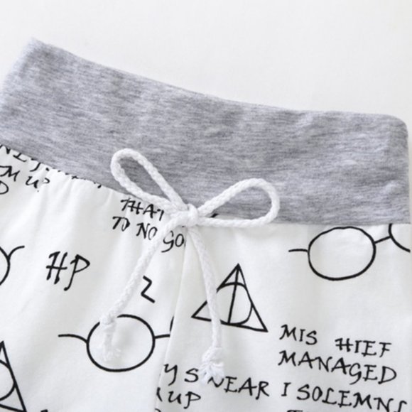 Girl girls boy boys baby toddler Harry Potter outfit onesie pants bow cute new - Picture 4 of 5